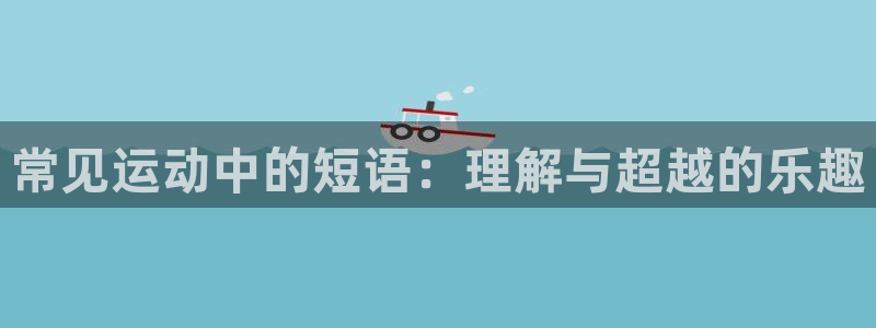 熊猫体育公园：常见运动中的短语：理解与超越的乐趣