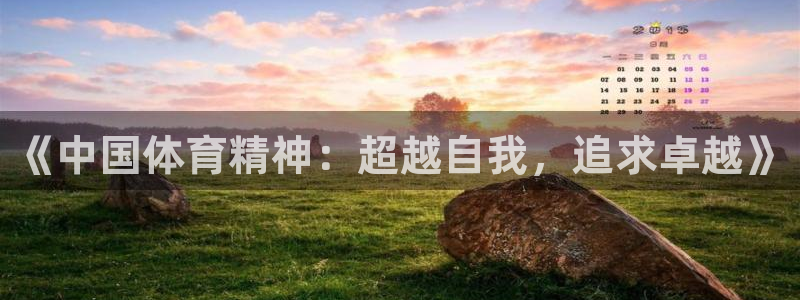 熊猫体育app官网入口：《中国体育精神：超越自我，追求卓越》